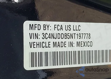 2022 Jeep Compass Trailhawk 4X4 из США, поврежденный, VIN 3C4NJDDB5NT197778